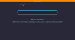 Desktop Screenshot of morgufile.com